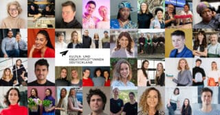 Kultur- und Kreativpilotinnen und -piloten; Titelträger:innen 2023/24