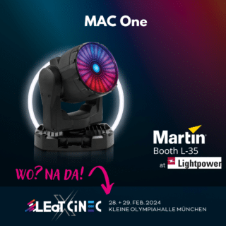 Martin MAC One auf der LEaT X CiNEC