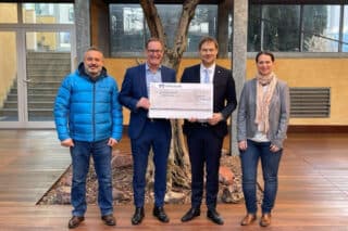 Abdullah Mese, Joachim Scholz, Tobias Dürmeier und Anke Rausch