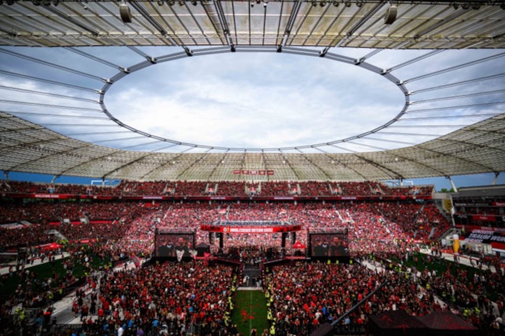 Totale des Bayer-04-„Coming Home“-Events in der BayArena