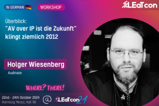 Holger Wiesenberg auf der LEaT con 24