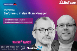 Henning Kaltheuner und Genio Kronauer auf der LEaT con 24