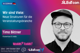 Timo Bittner auf der LEaT con 24