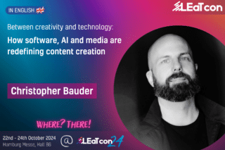 Christopher Bauder auf der LEaT con 24