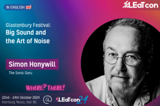 Simon Honywill auf der LEaT con 24