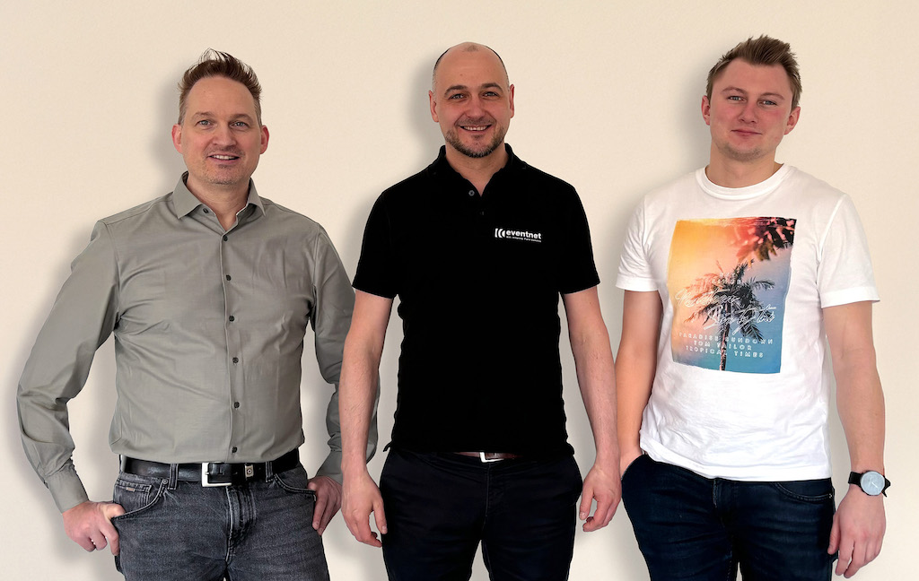 Christian Kopper, Daniel Weigand und Leo Künne