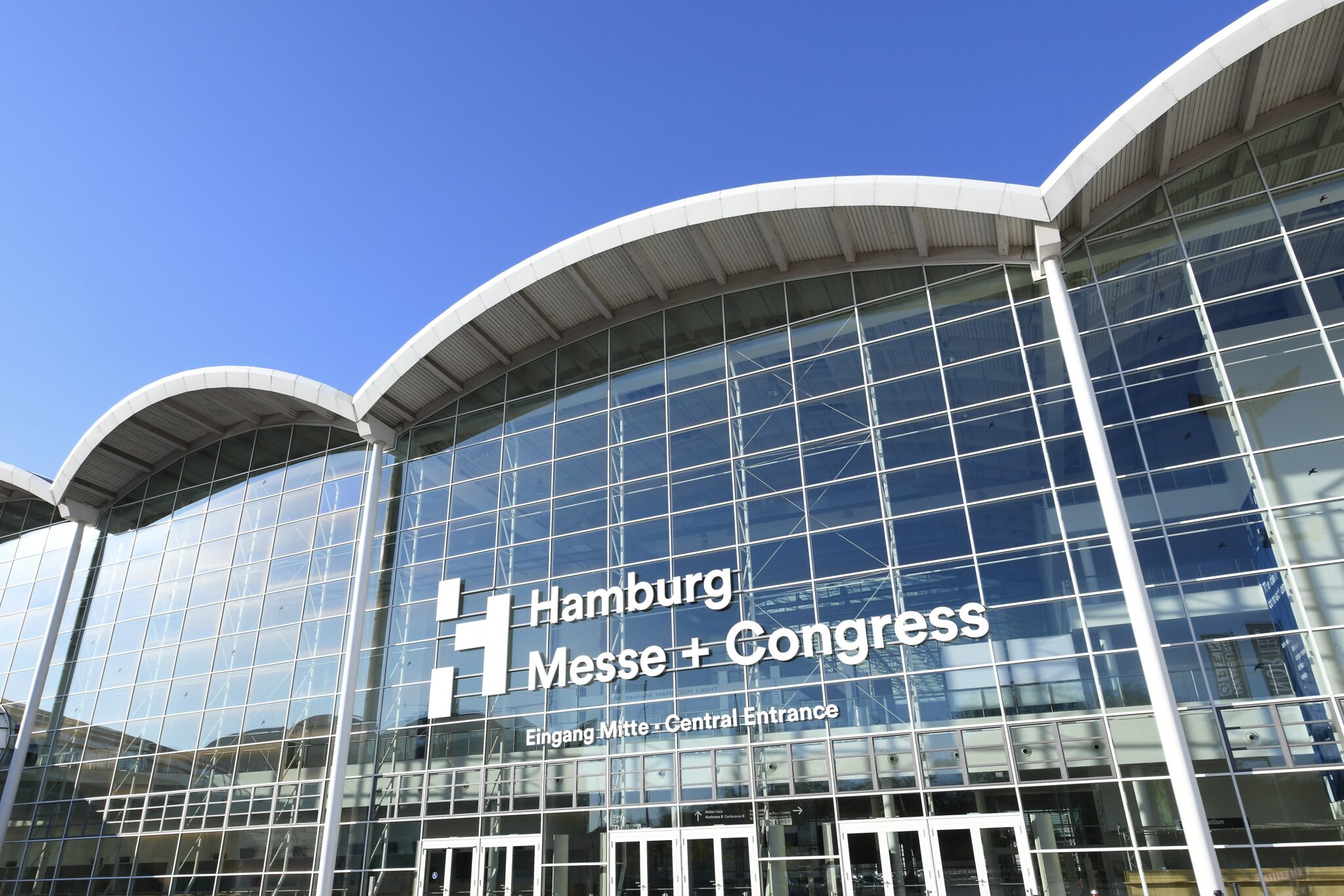 Hamburg Messe und Congress Eingang Mitte