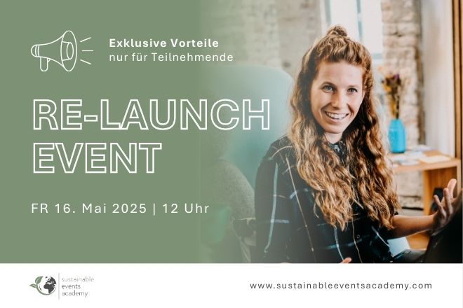 Sustainable Events Academy 2025 Re-Launch Event