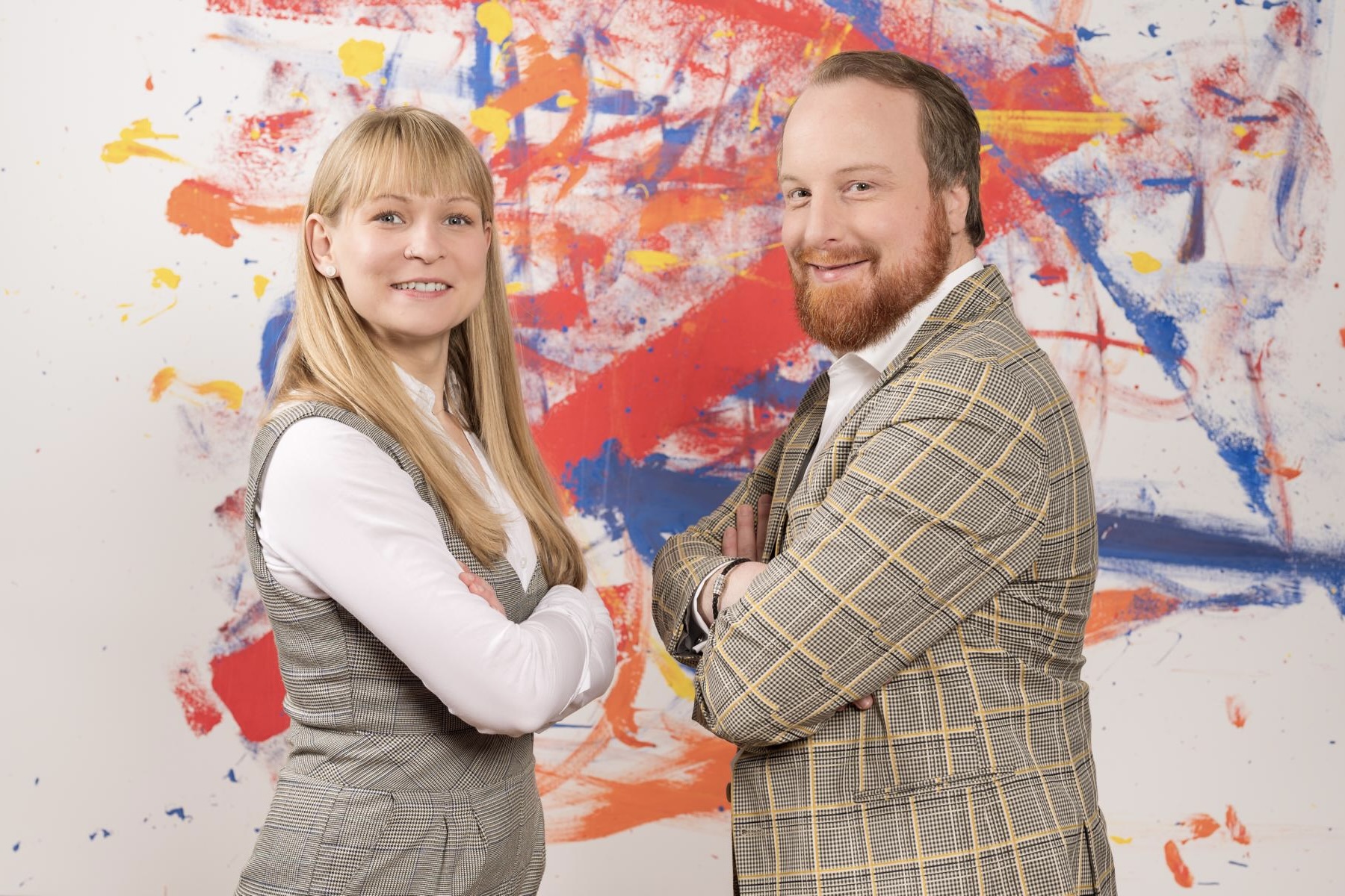 Natalie Driesnack und Tobias Weber von format:c