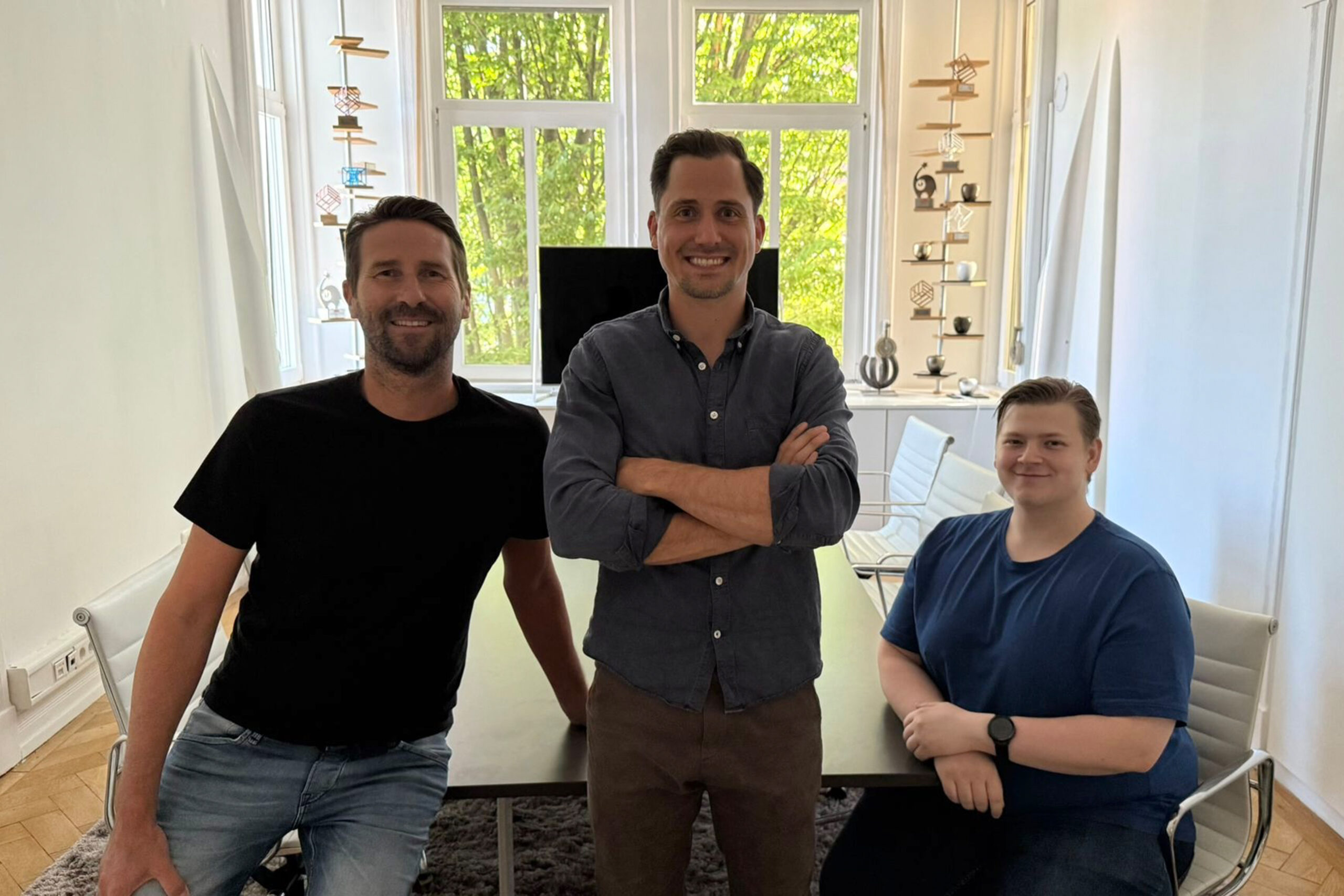 Pure Perfection: (v.l.n.r.) Kim Meisinger, Florian Bucher und Mark Anthony Samp