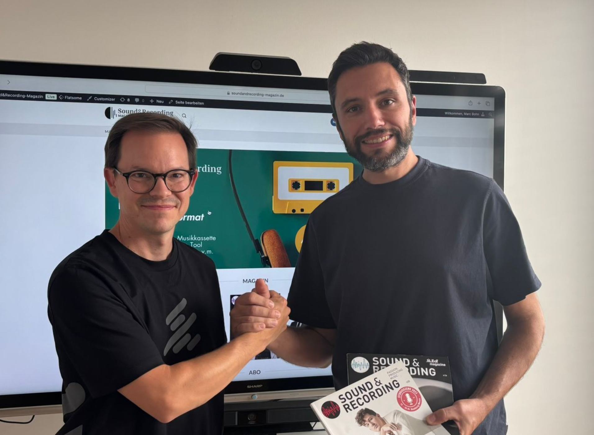 Marcel Courth und Marc Bohn