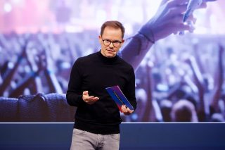 Marcel Courth beim LEaT 25 Opening