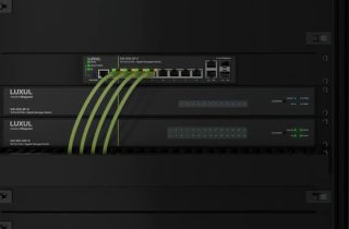 Luxul-Switch von vorne