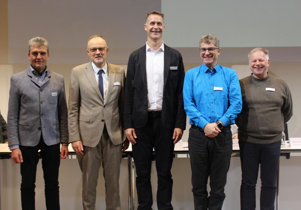 Jürgen Junker), Helge Leinemann, Christian Sommer, Markus Endl und Falco Zanini