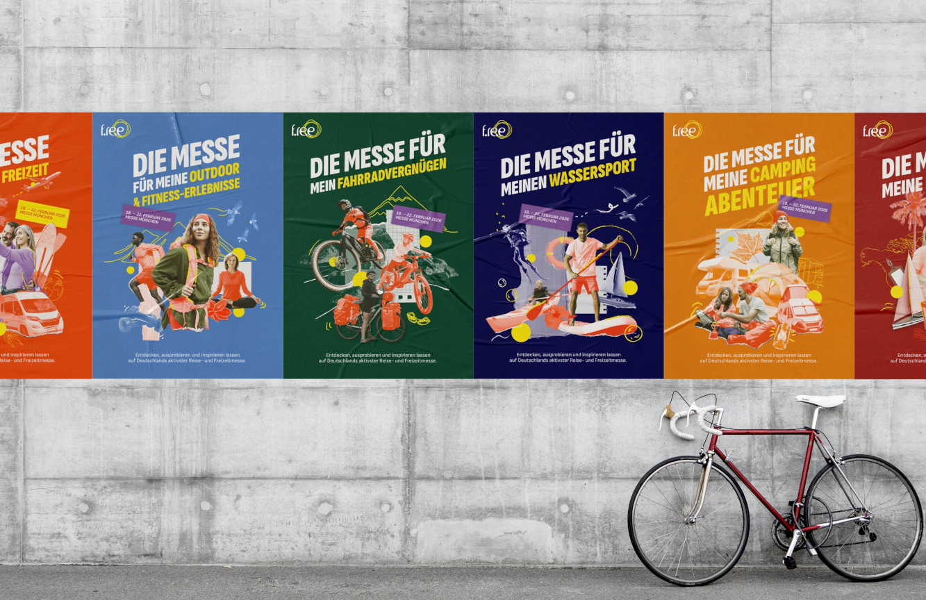 f.re.e Markenauftritt