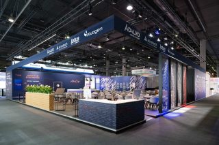 Artlife baute wieder den Messestand für Adalvo