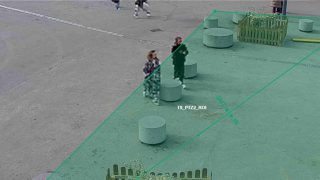 Bild aus Sicherheitskamera