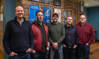 Rob Tory, Jon Sealey, Scott Arnold, Will McGonagle und Scott George