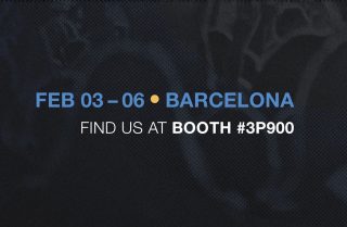 Standnummer und Datum auf schwarzem Hintergrund