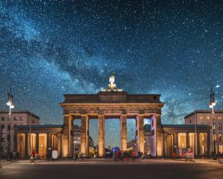 Brandenburger Tor bei Nacht