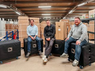 Foto von der Übergabe