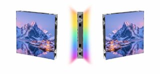 die doppelseitigen LED-Walls der Eigenmarke FutureLED