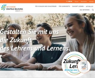 Homepage des Netzwerks