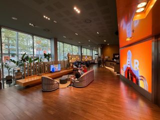 Lobby des Hotels