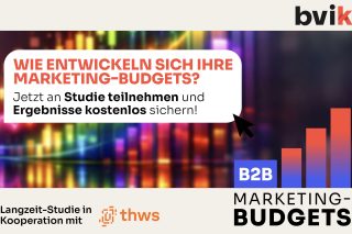 Key Visual B2B-Marketing-Budget-Studie