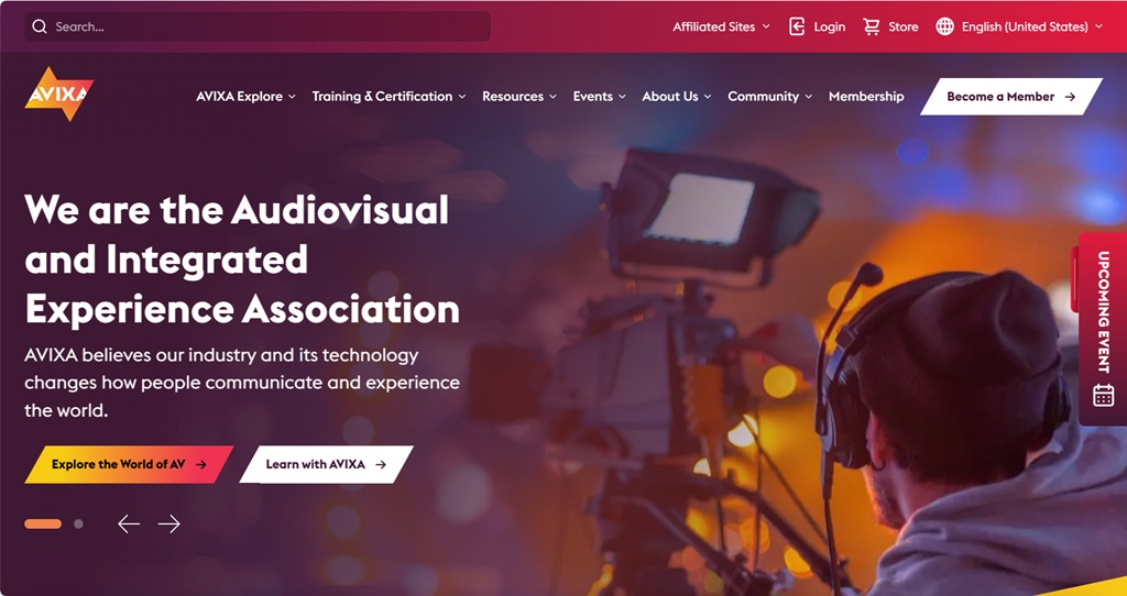 AVIXA startet neue Website mit Fokus auf Content-Discovery