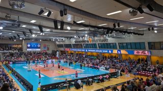 Szene aus dem Spiel in der SCHARRena
