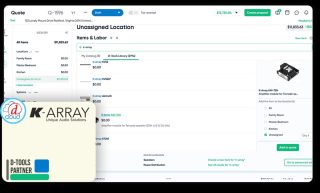 Landingpage von D-Tools
