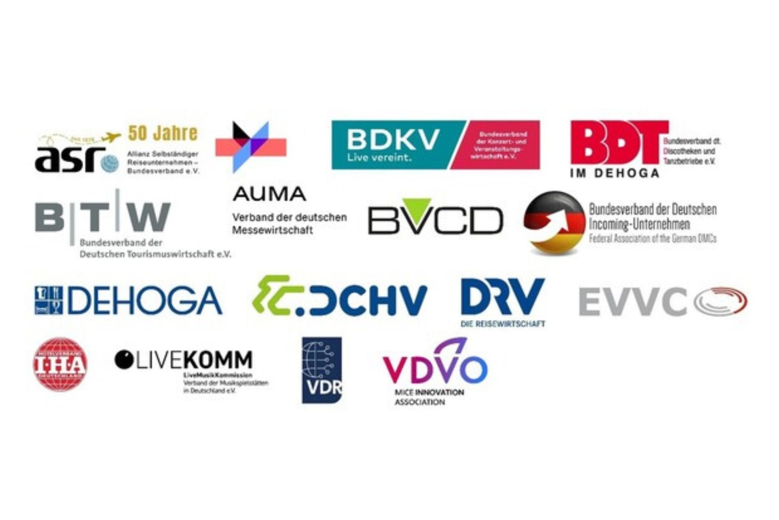 Sammlung von Logos von Verbandsbündnis 