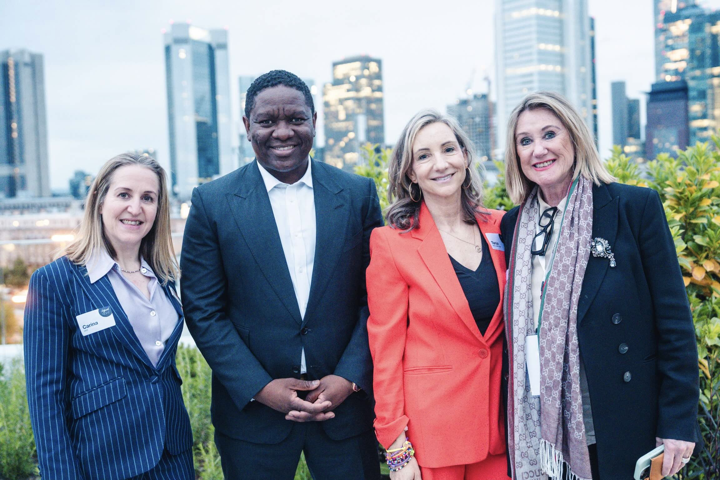 Gruppenfoto von den Veranstaltern der Impact Night