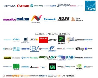 Website mit den Logos der AIMS-Mitglieder