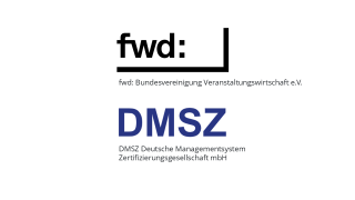 Die beiden Logos des DMSZ und fwd: