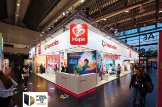 Toynamics Europe Messestand auf der Spielwarenmesse in Nürnberg 2025