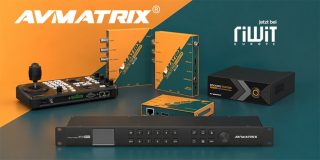 Mehrere Produkte von AVMatrix nebeneinander