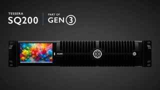 8K-LED-Prozessor Tessera SQ200 von Brompton Technology aus der Tessera-Gen-3-Serie.
