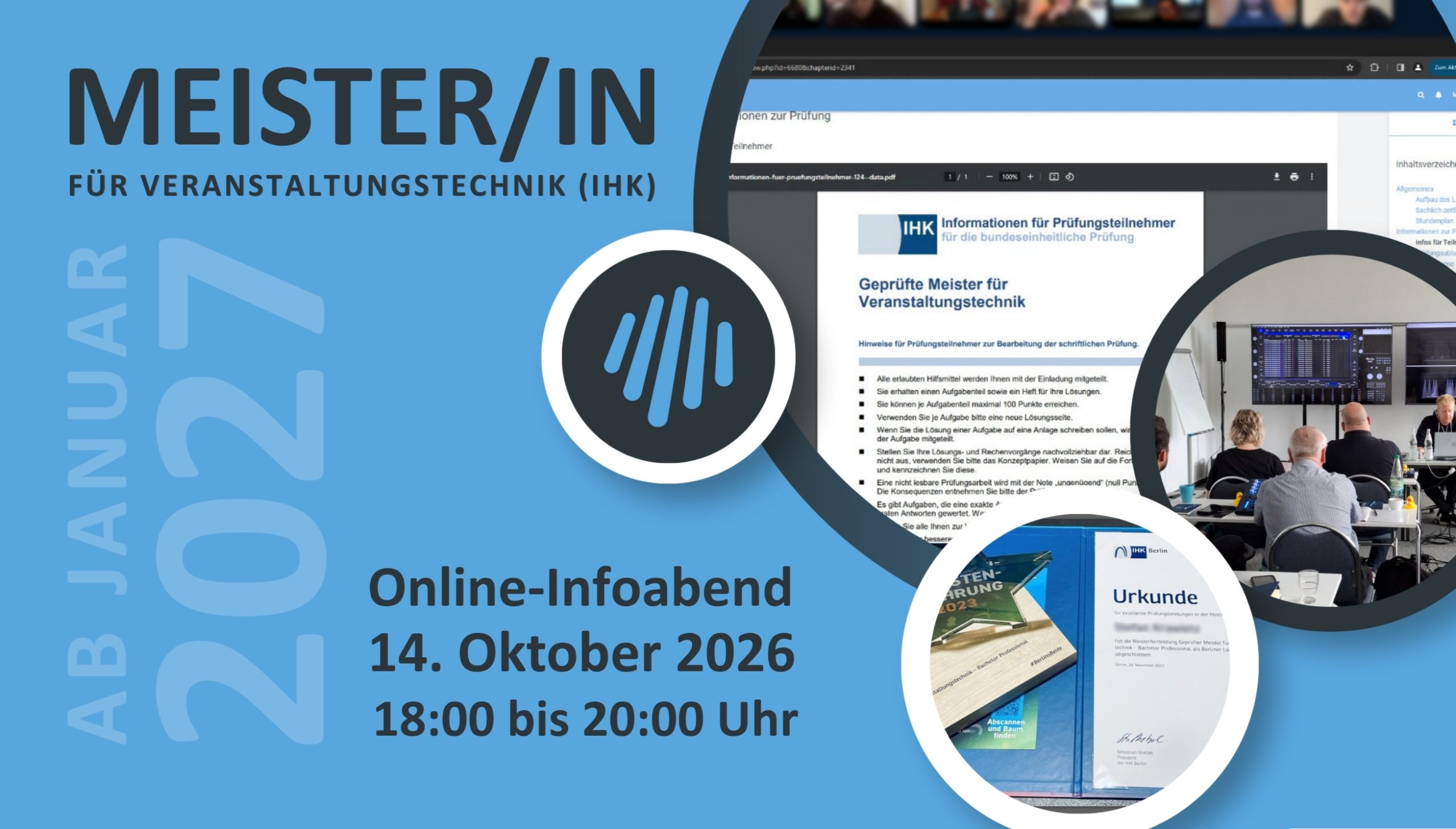 Meisterlehrgang Veranstaltungstechnik