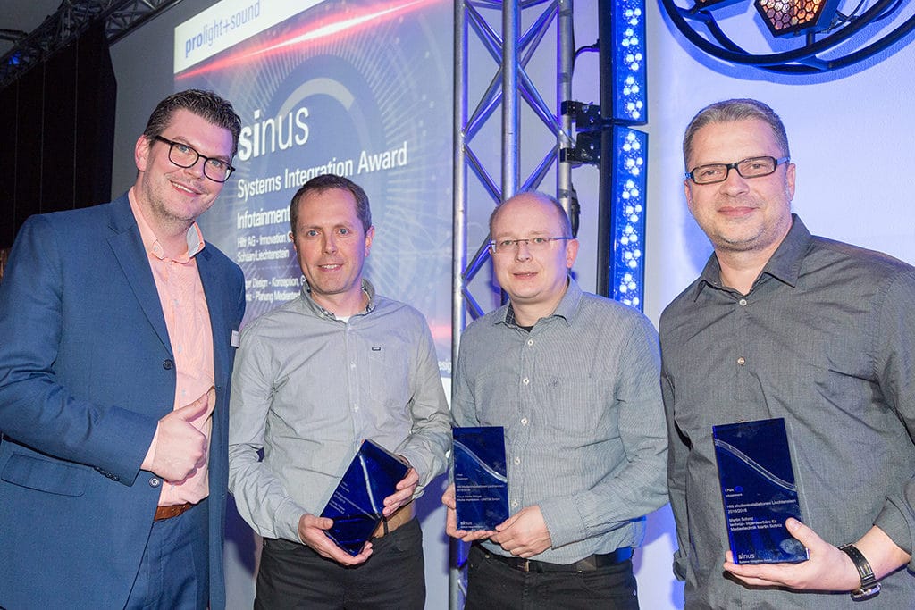 Verleihung Sinus – Systems Integrations Award 2017
